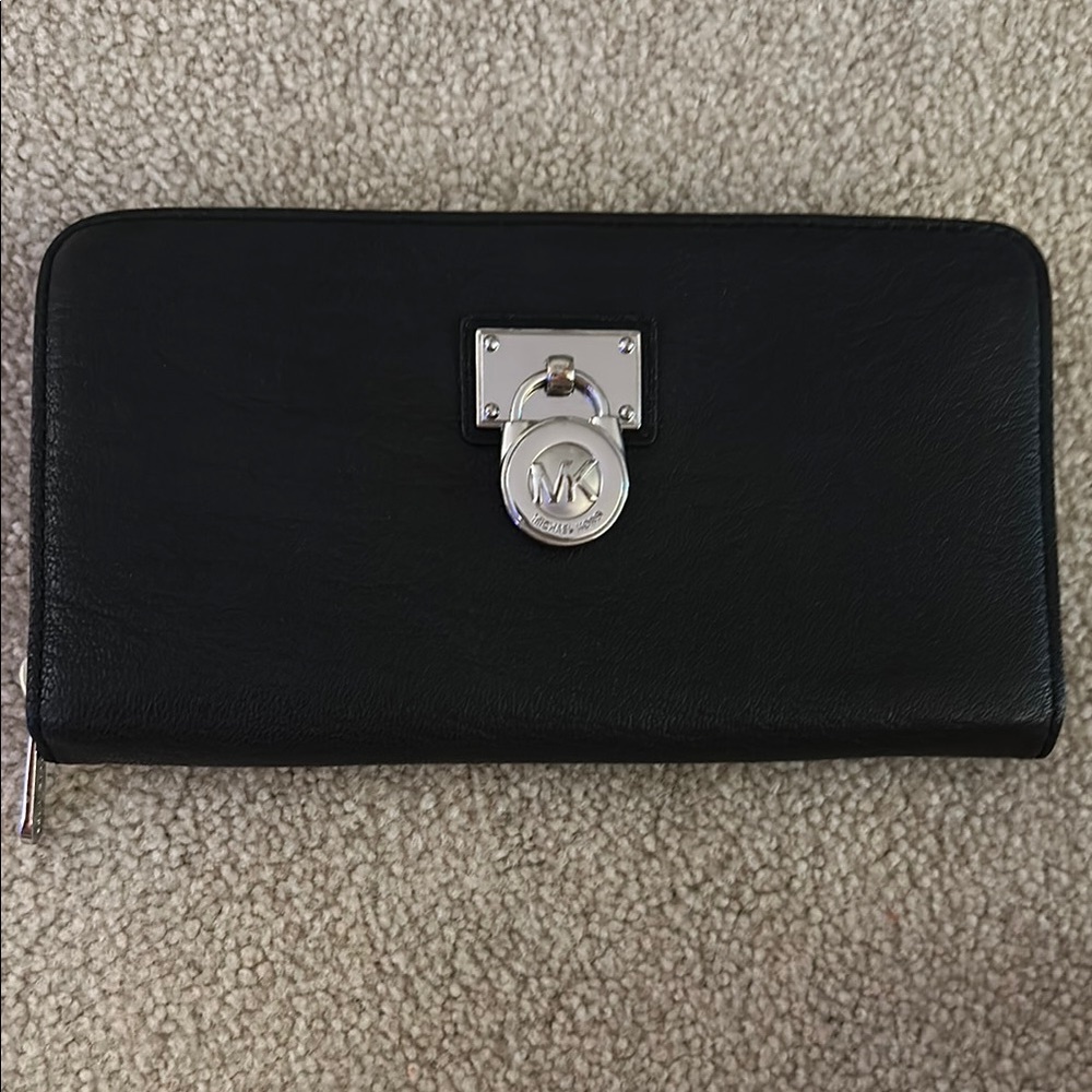 Michael Kors Black Leather Wallet